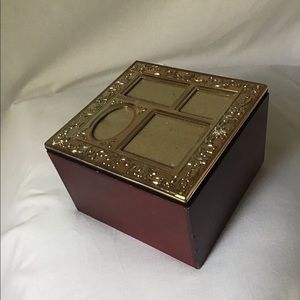 Treasure Box with 4pic collage top (7x7)